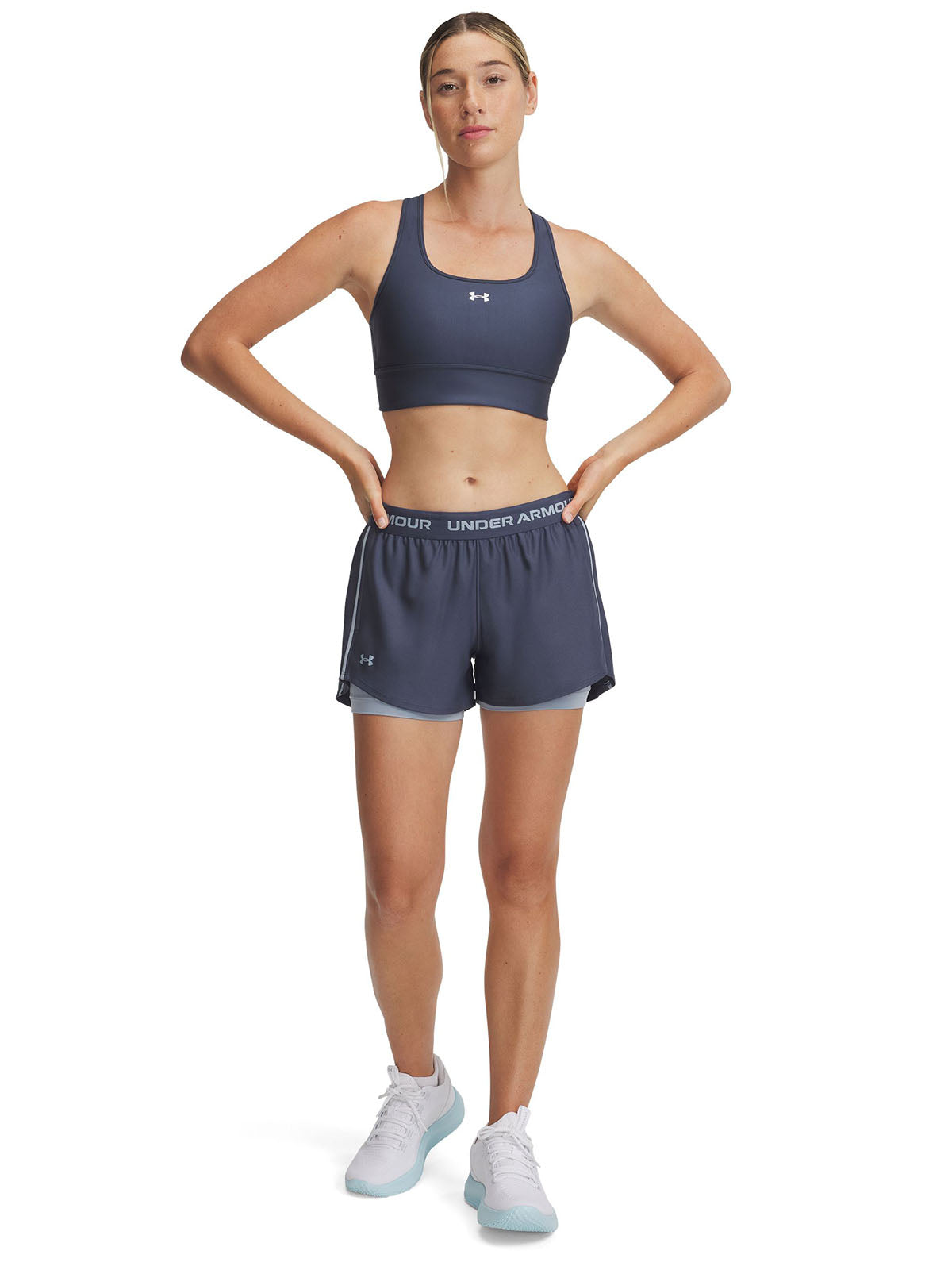Short Training Mujer Color Gris-3