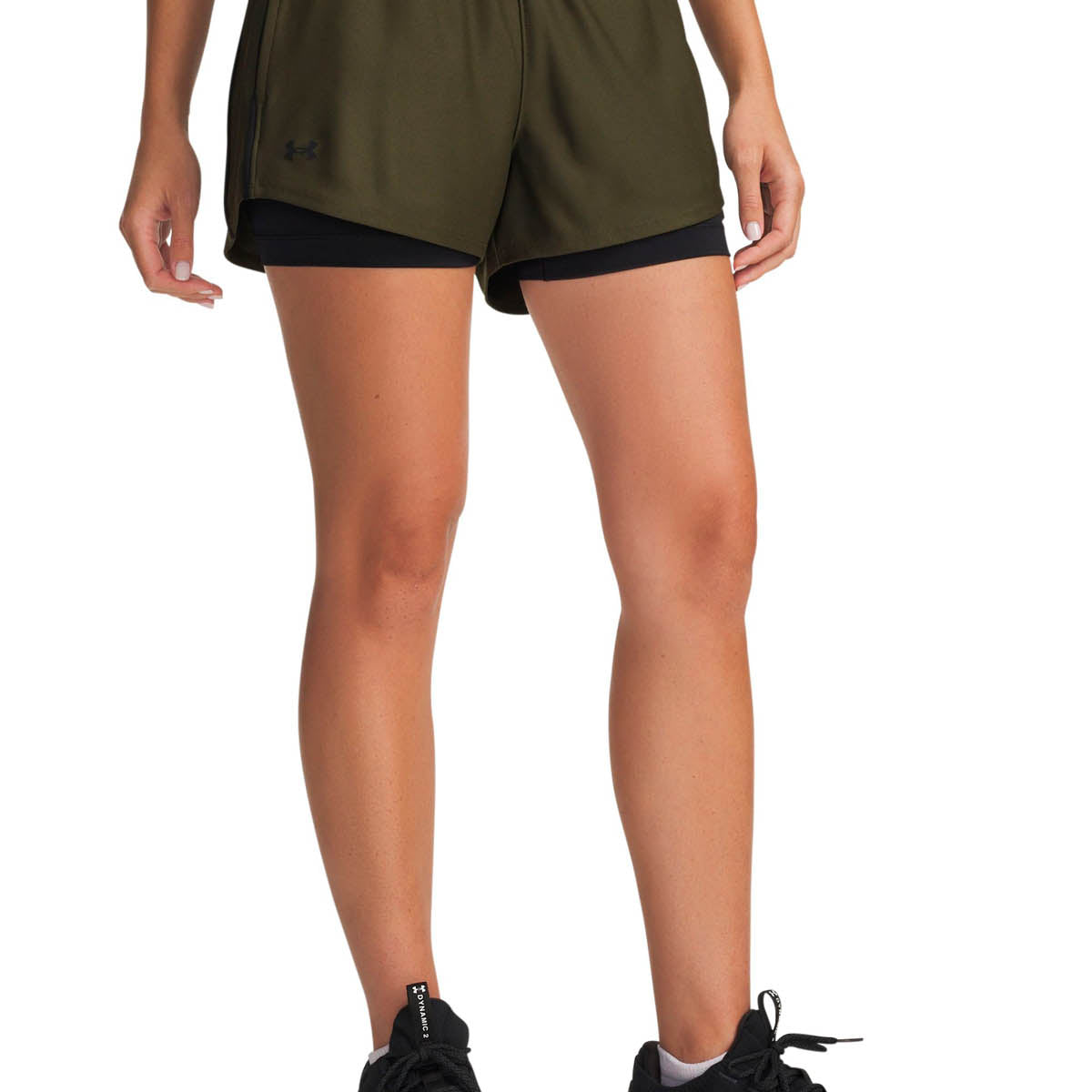 Short Training Mujer Color Verde-1