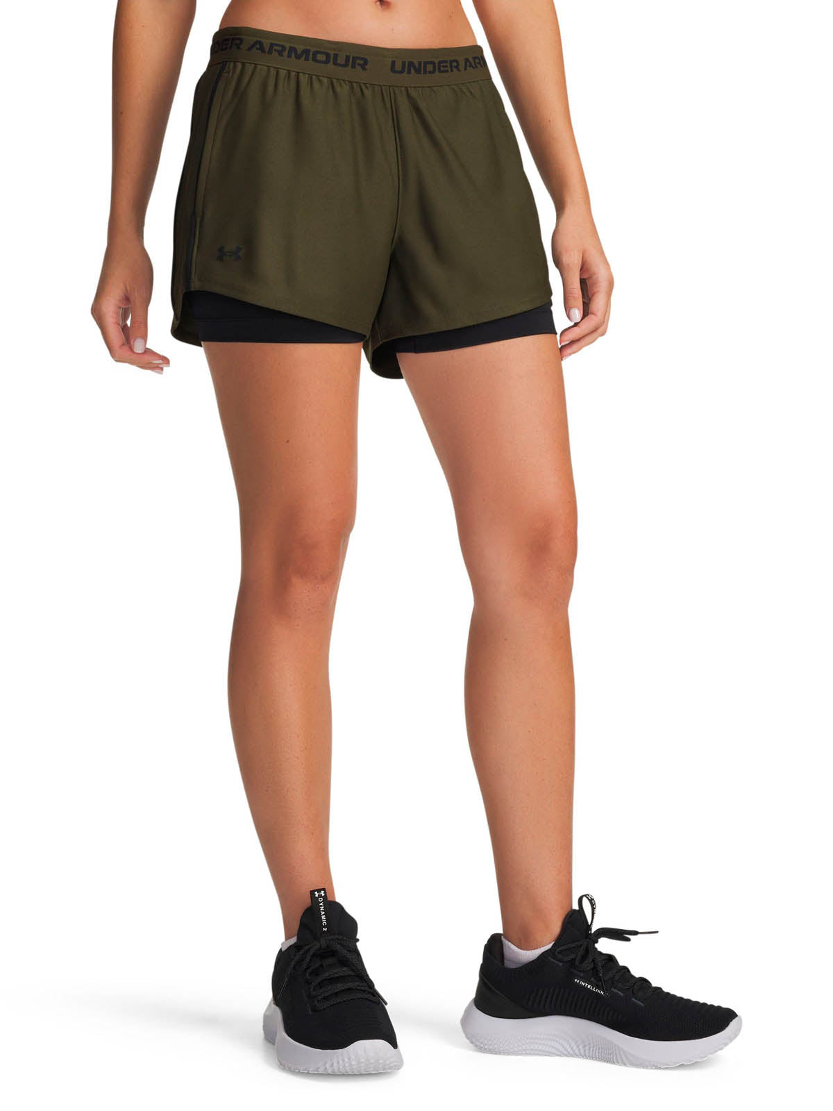 Short Training Mujer Color Verde-1
