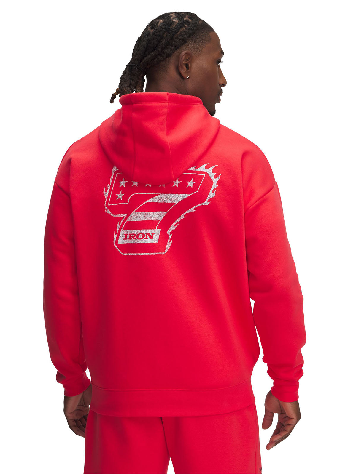 Buzo Training Hombre Color Rojo-2