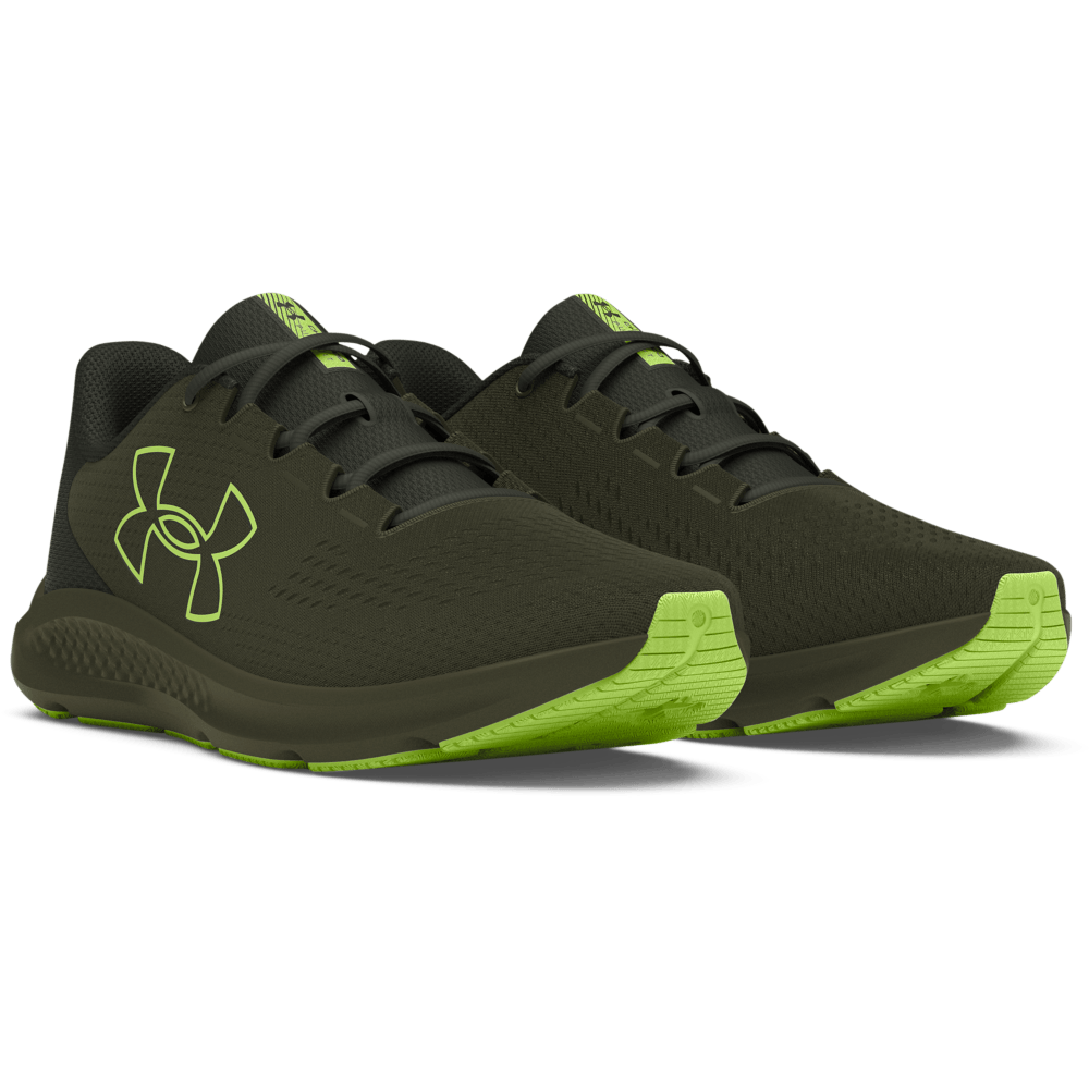 Tenis Running Hombre Color Verde