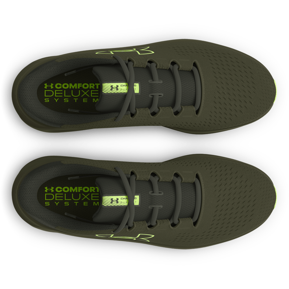 Tenis Running Hombre Color Verde
