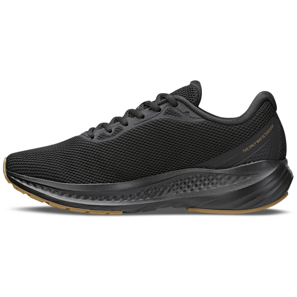 Tenis Running Hombre Color Negro