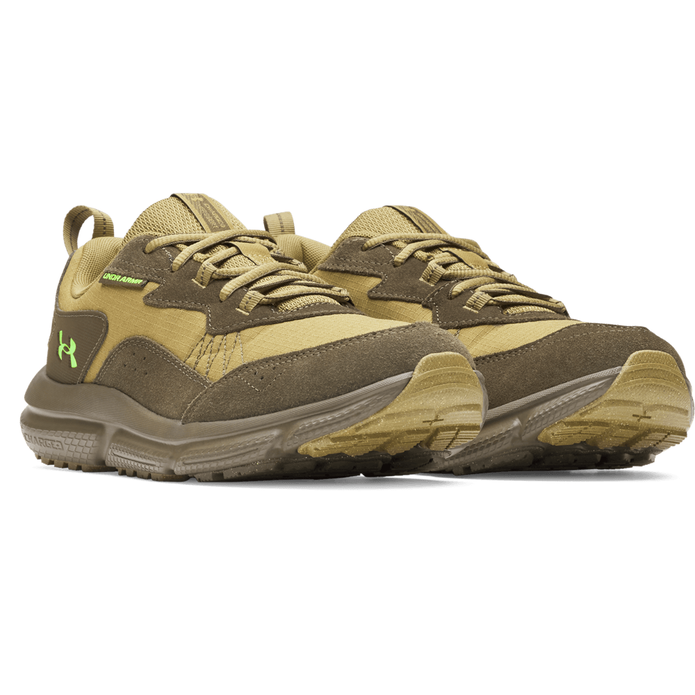 Tenis Running Hombre Color Verde