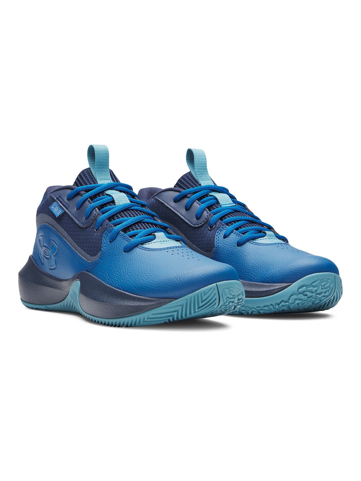 Tenis Basketball Unisex Color Azul