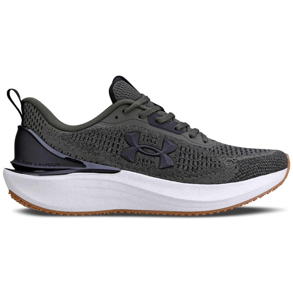 Tenis Running Hombre Color Verde