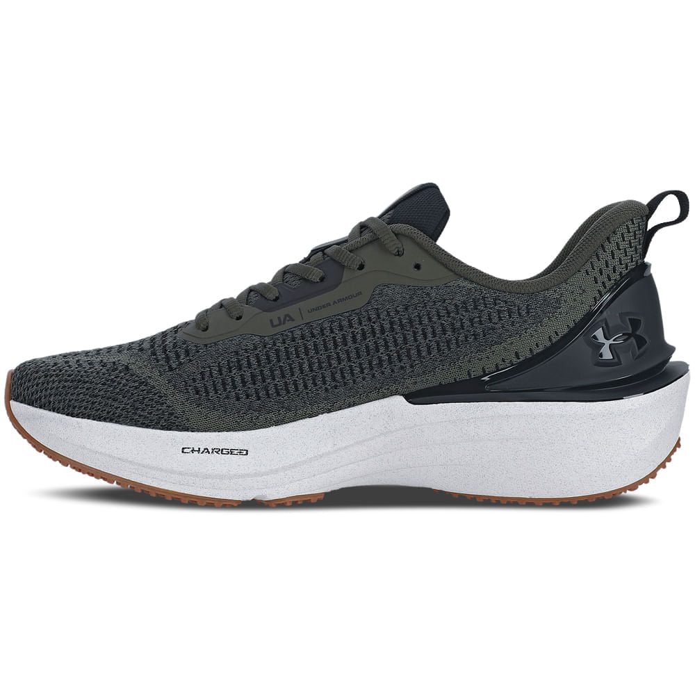 Tenis Running Hombre Color Verde