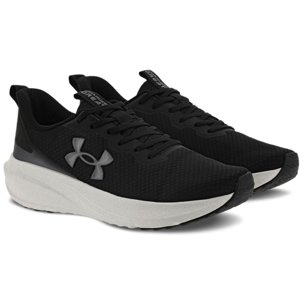 Tenis Running Hombre Color Negro