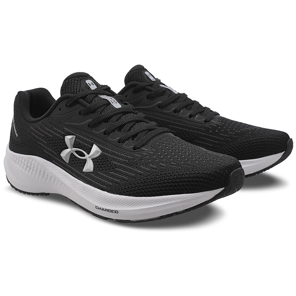 Tenis Running Hombre Color Negro