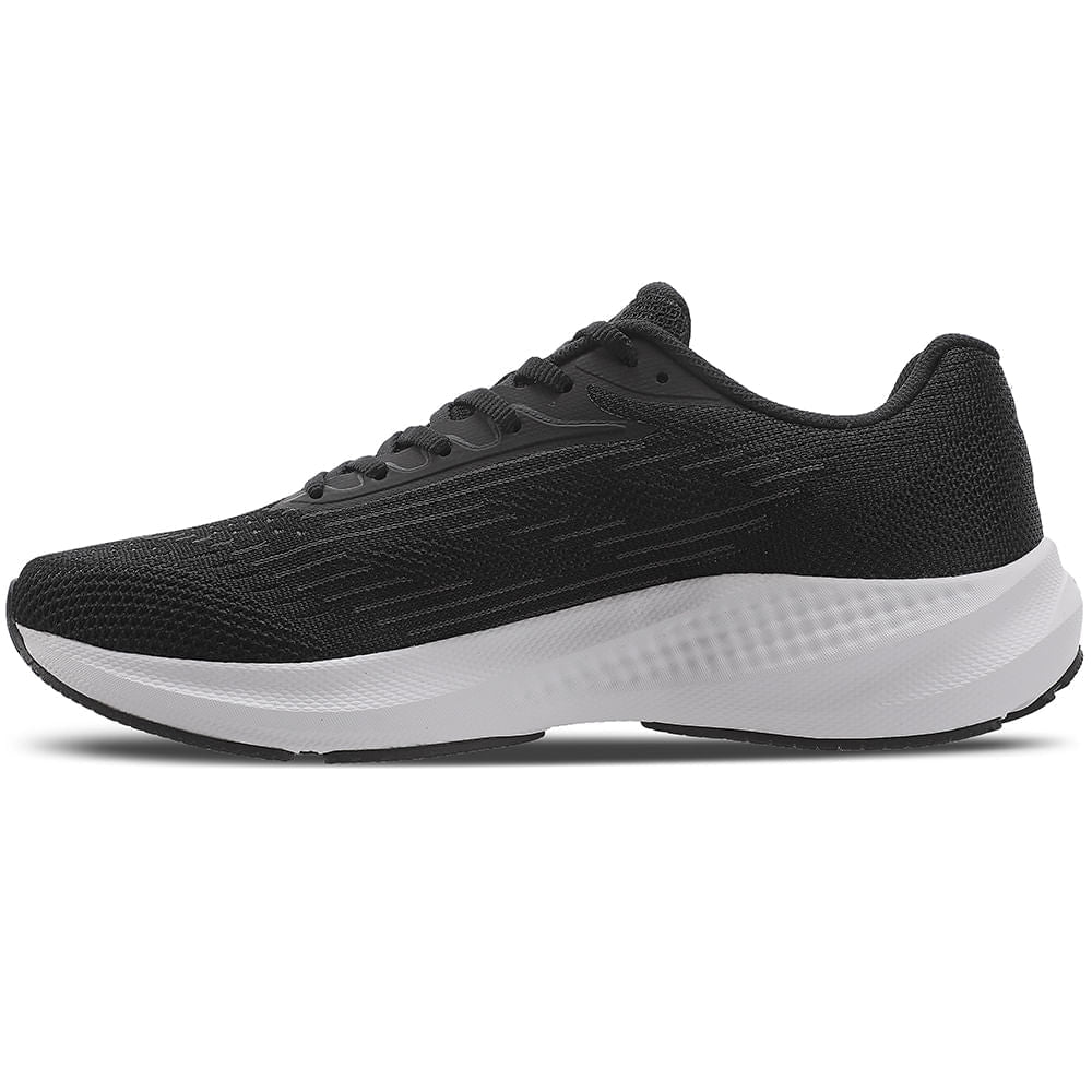 Tenis Running Hombre Color Negro