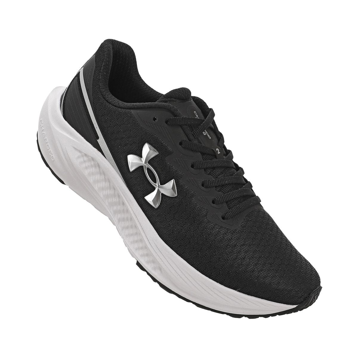 Tenis Running Hombre Color Negro