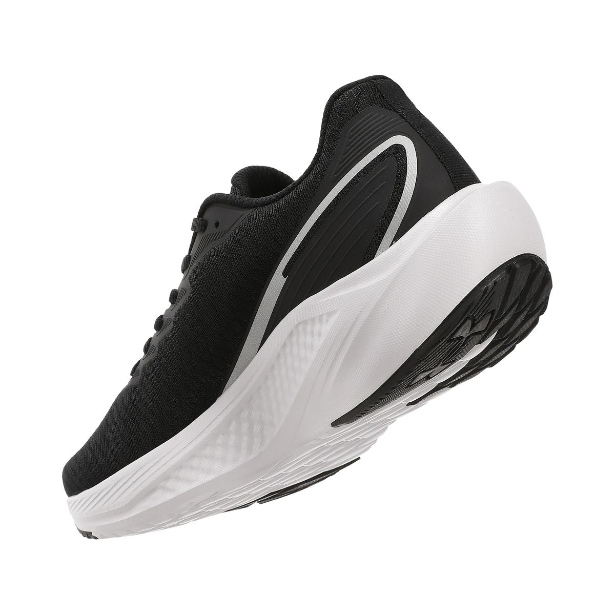 Tenis Running Hombre Color Negro