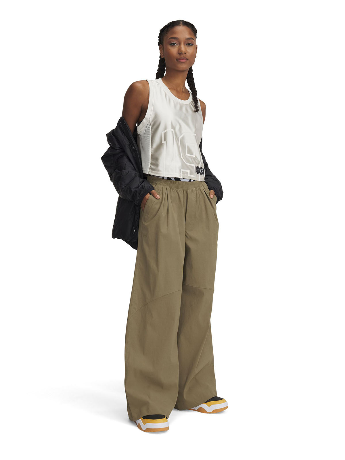 Pantalón Sportstyle Mujer Color Café-3