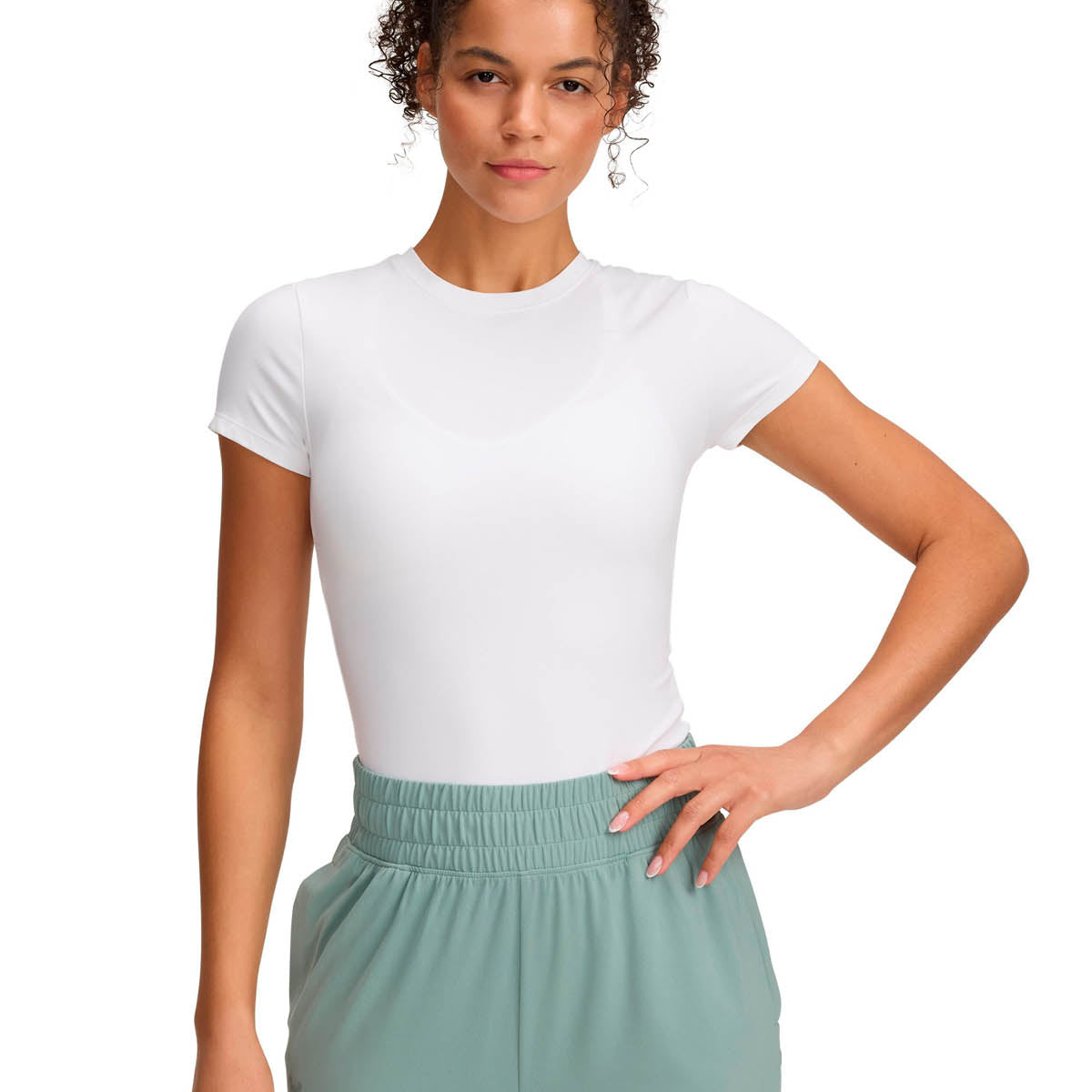 Camiseta Training Mujer Color Blanco-1