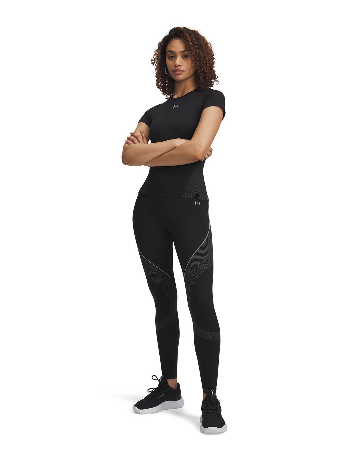 Leggings Training Mujer Color Negro-3