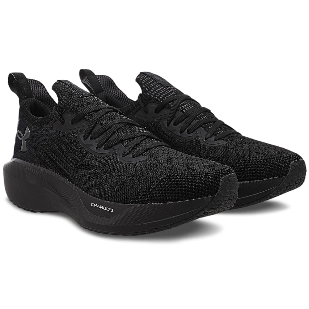 Tenis Running Hombre Color Negro