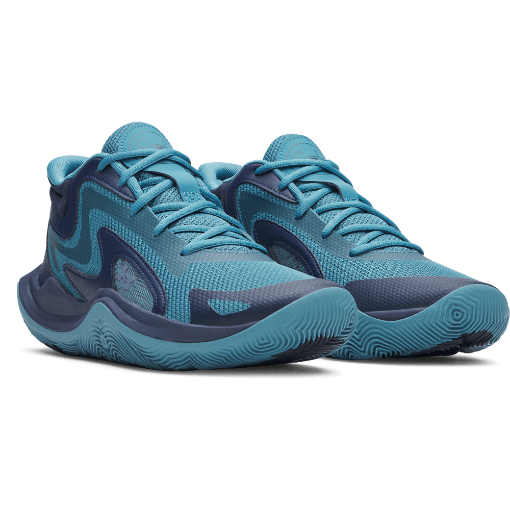 Tenis Basketball Unisex Color Azul