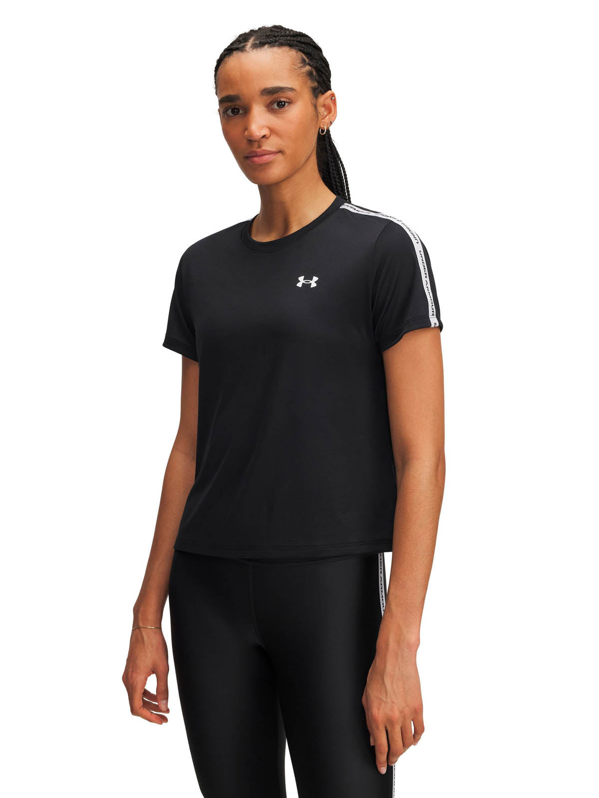 Camiseta Training Mujer Color Negro-1