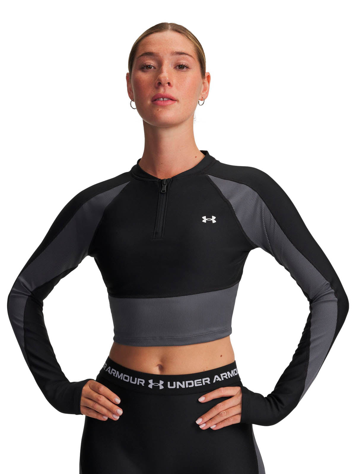 Camiseta de Compresión Training Mujer Color Negro-1