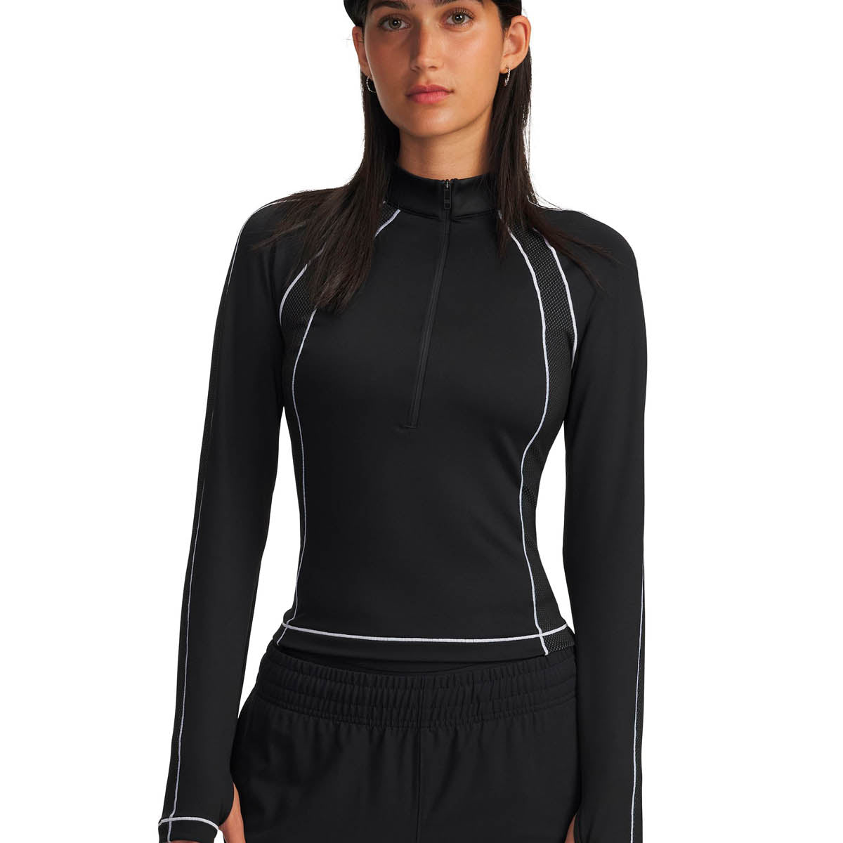 Camiseta de Compresión Training Mujer Color Negro-1