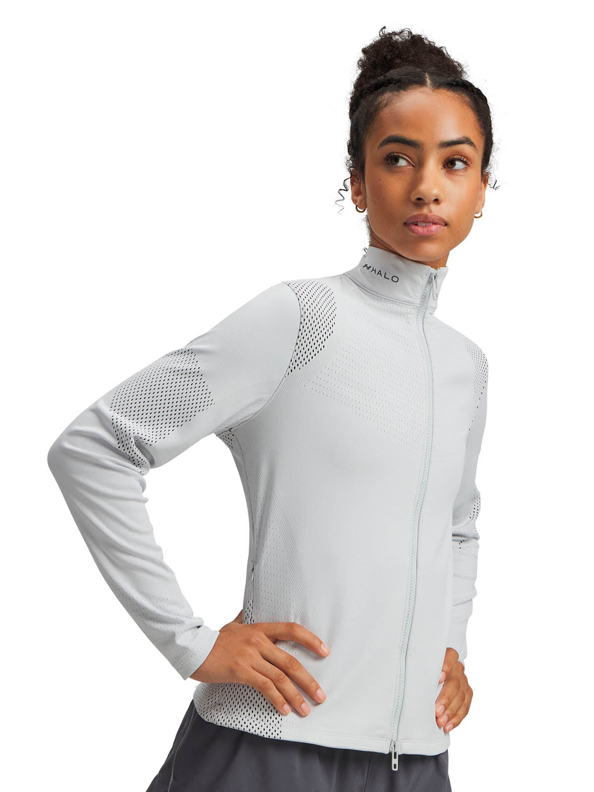 Camiseta Training Mujer Color Gris-1