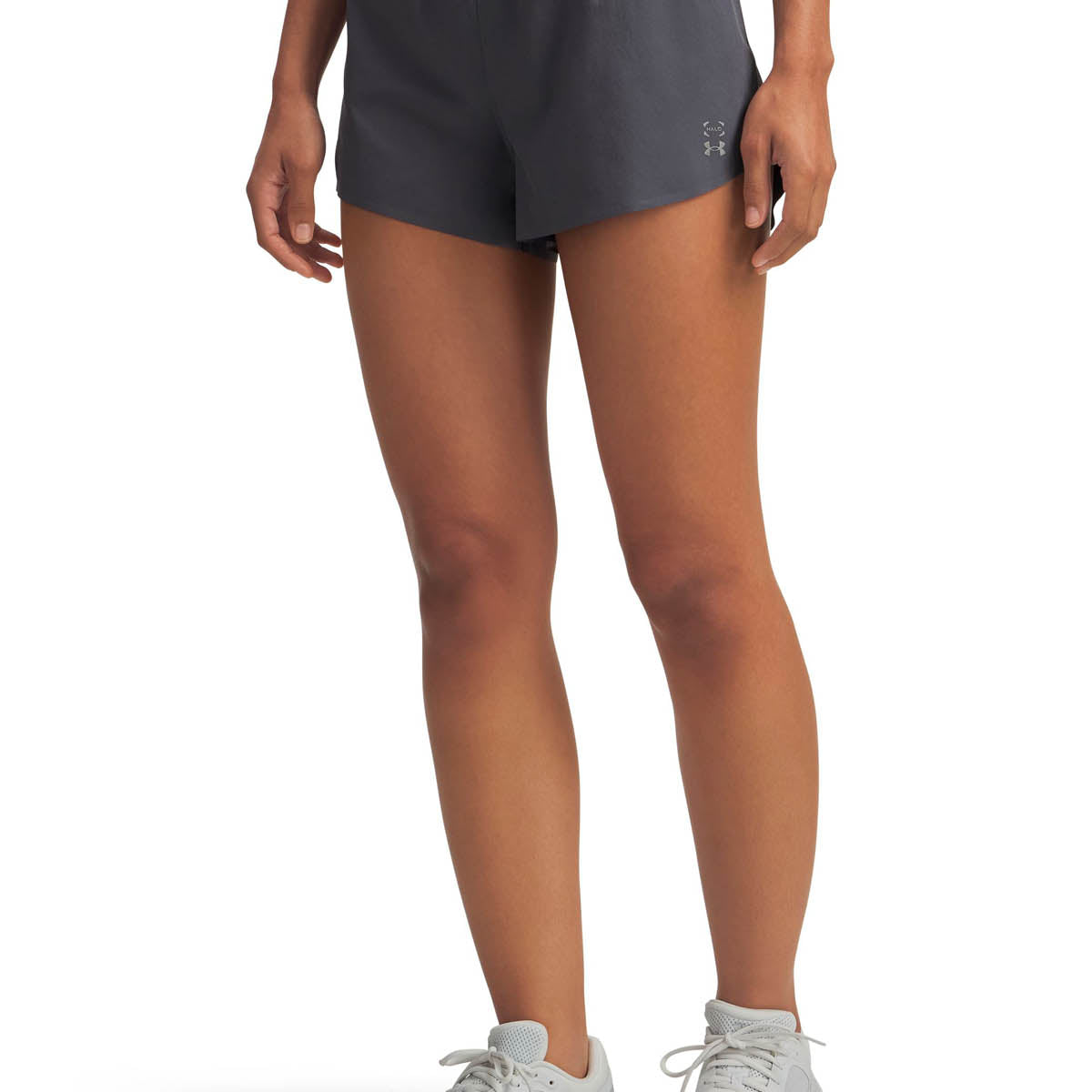 Short Running Mujer Color Gris-1