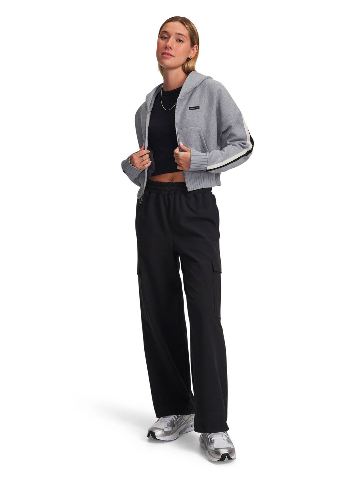 Buzo Sportstyle Mujer Color Gris-3