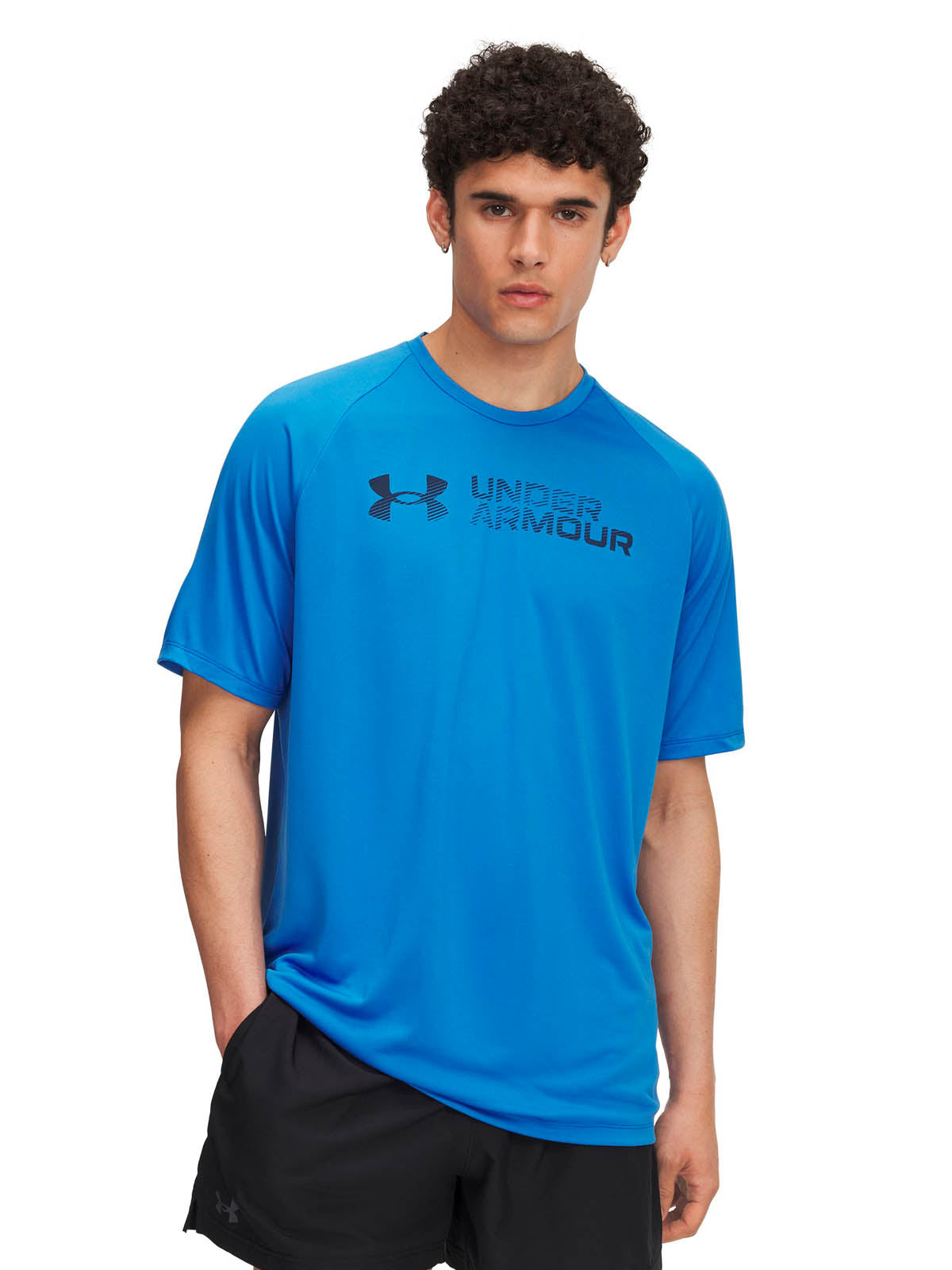 Camiseta Training Hombre Color Azul-1