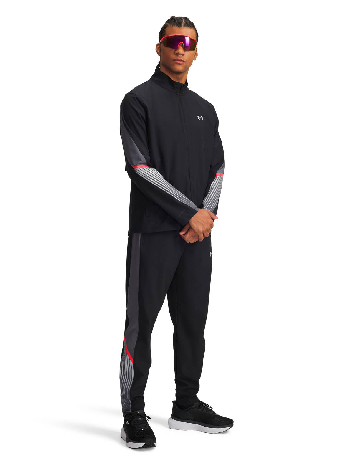 Pantalón Running Hombre Color Negro-3
