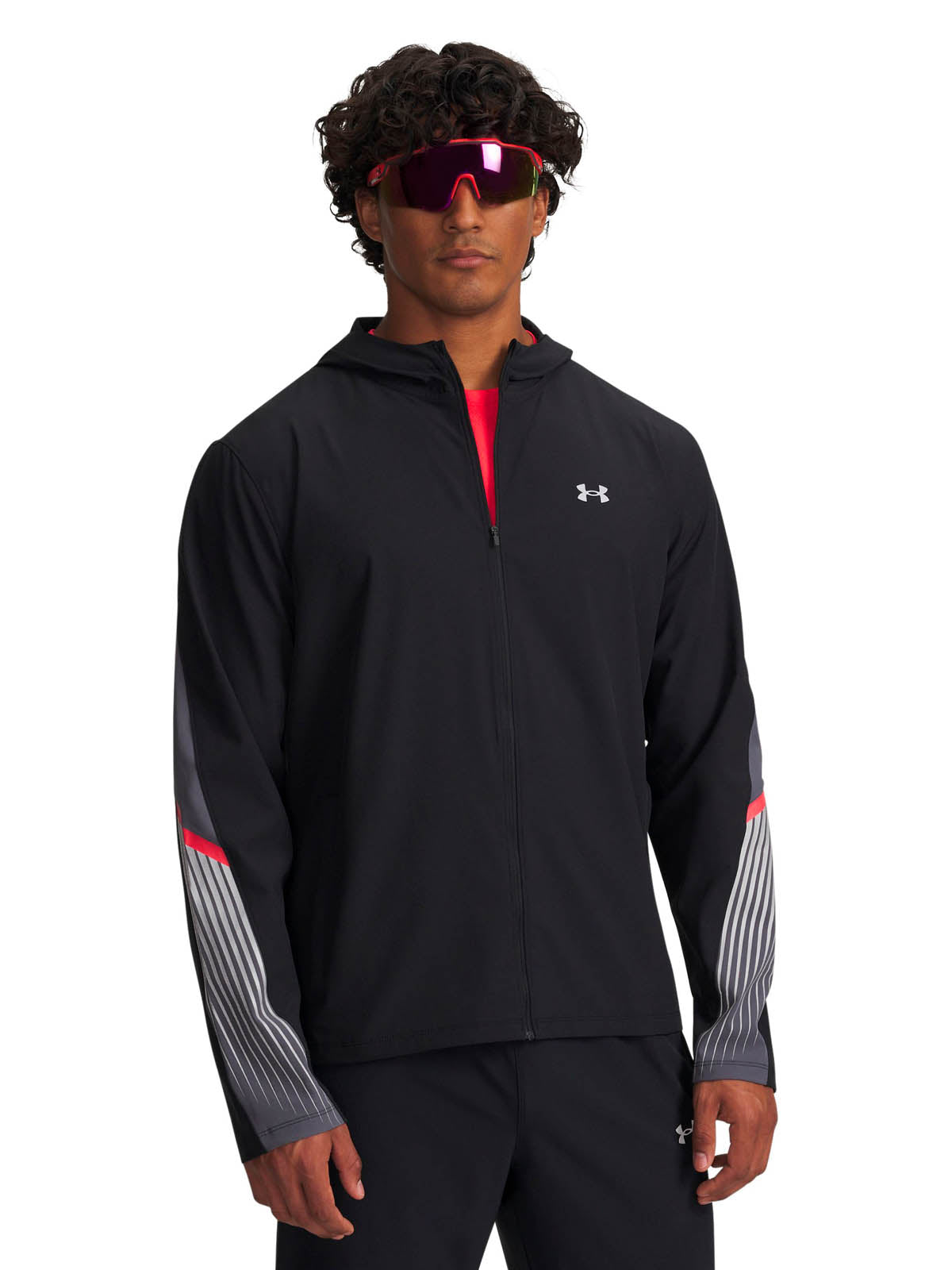 Chaqueta Running Hombre Color Negro-1
