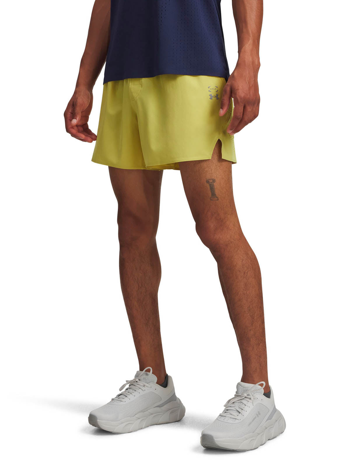Short Training Hombre Color Amarillo-3