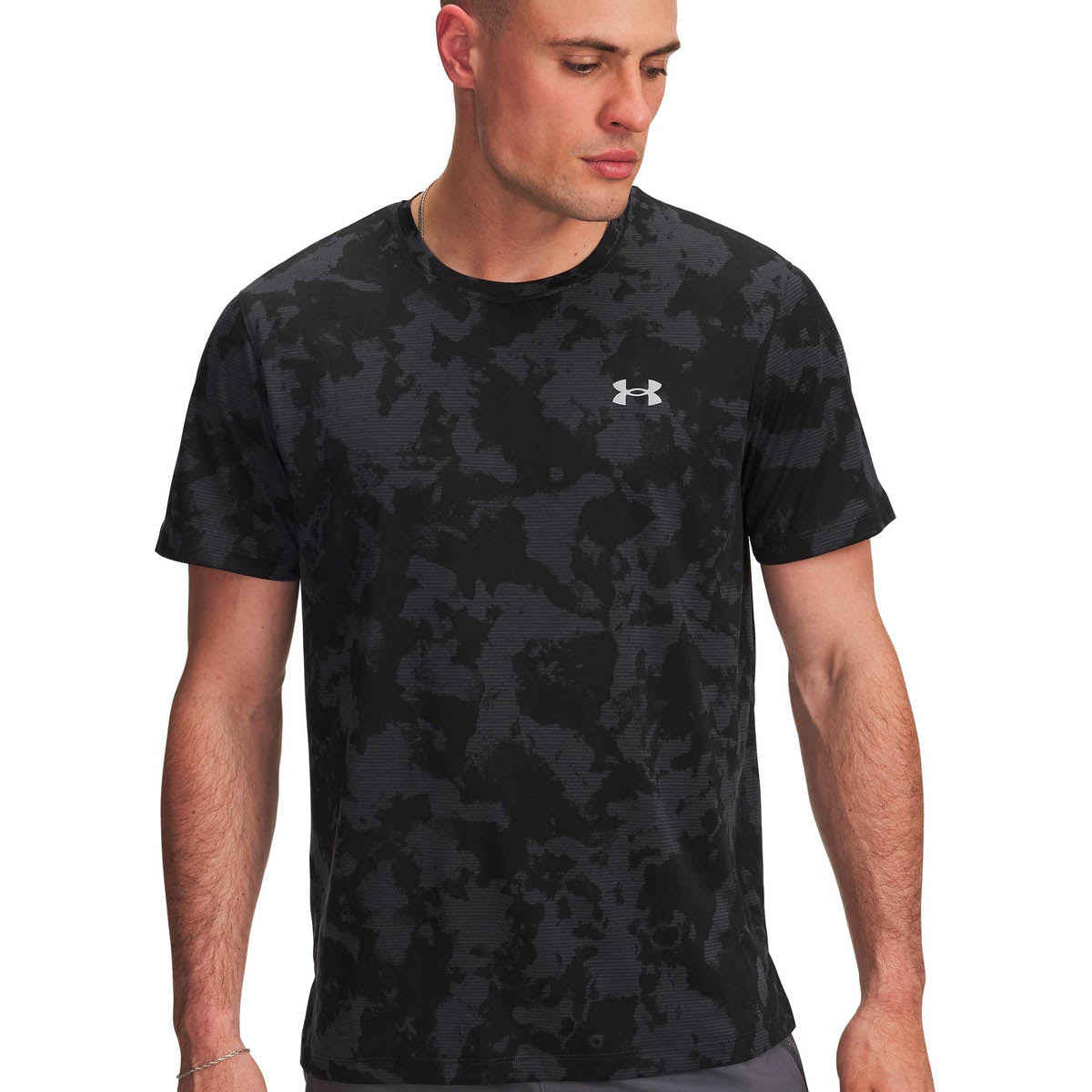 Camiseta Running Hombre Color Gris-1