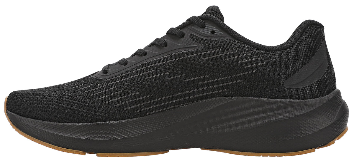 Tenis Running Hombre Color Negro