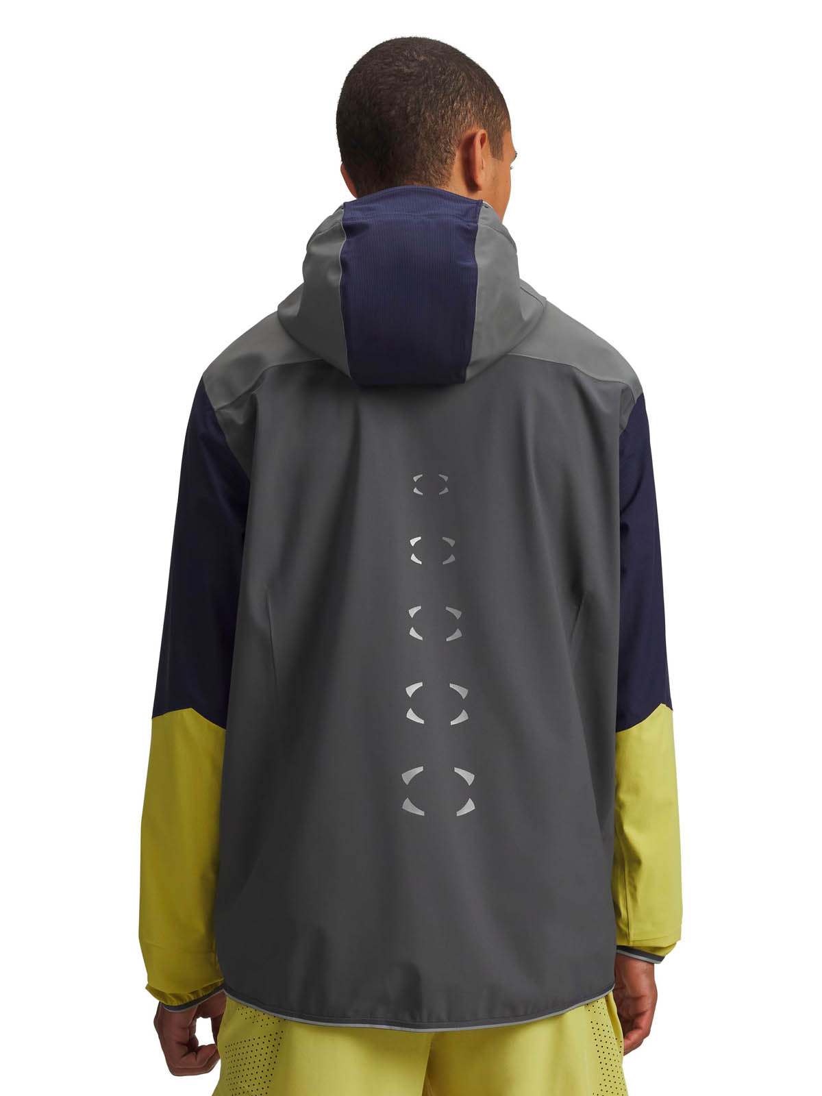 Chaqueta Running Hombre Color Gris-4