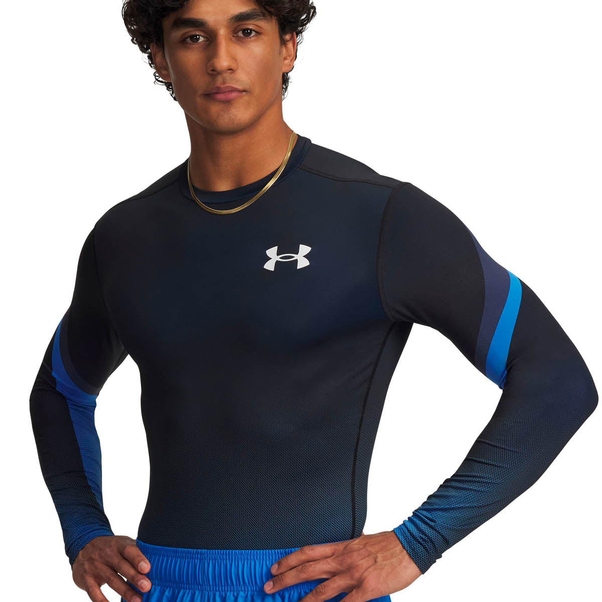 Camiseta de Compresión Training Hombre Color Azul-1