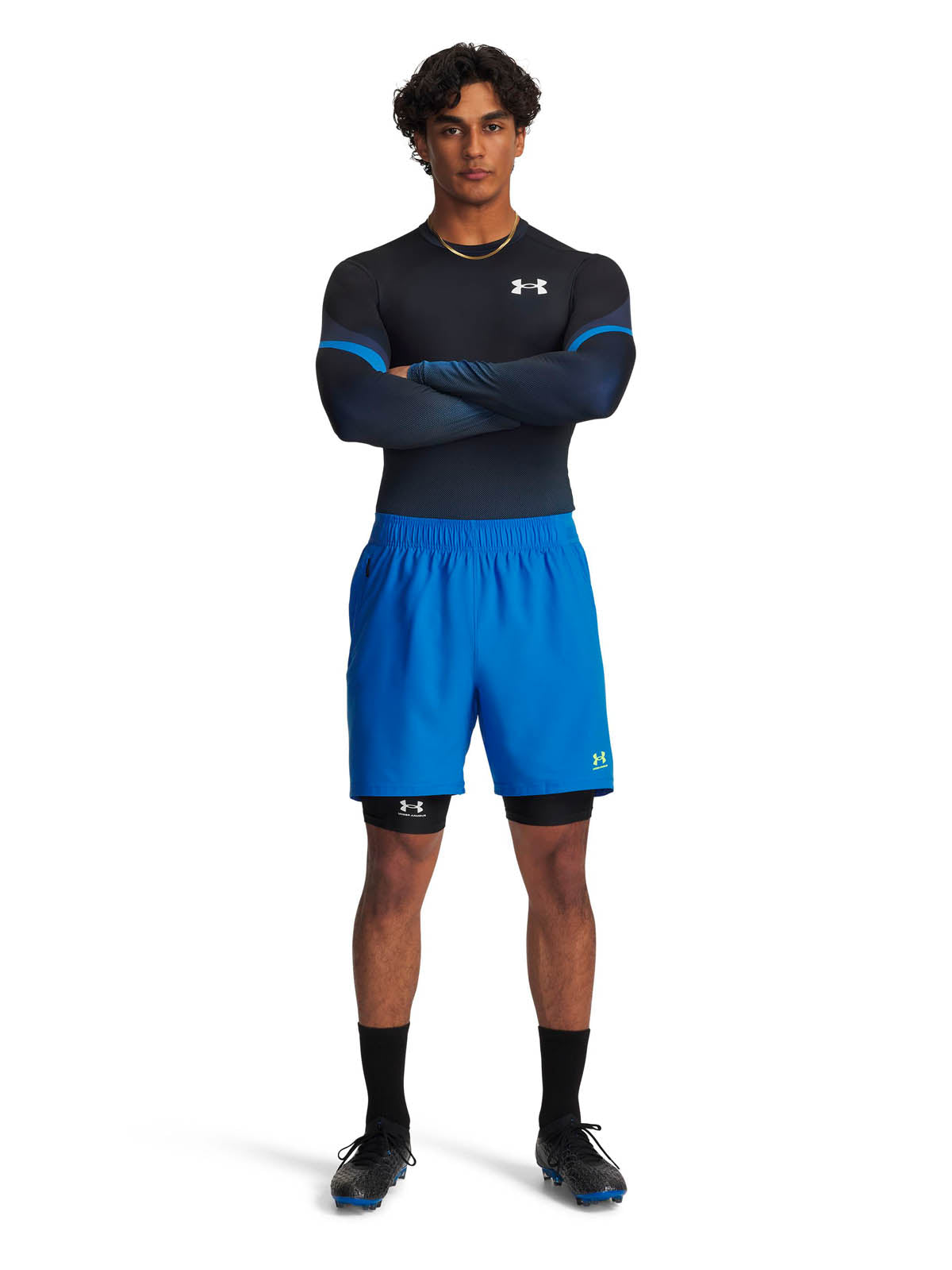Camiseta de Compresión Training Hombre Color Azul-3