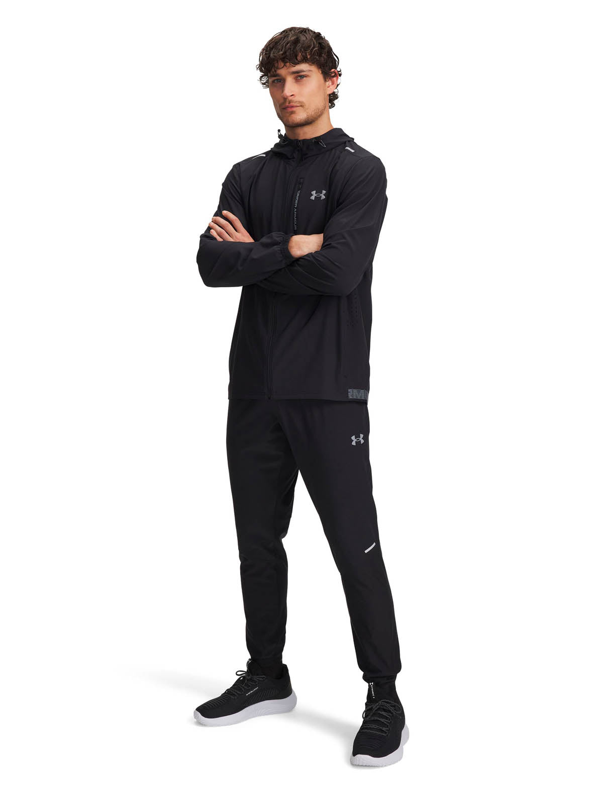 Pantalón Training Hombre Color Negro-3