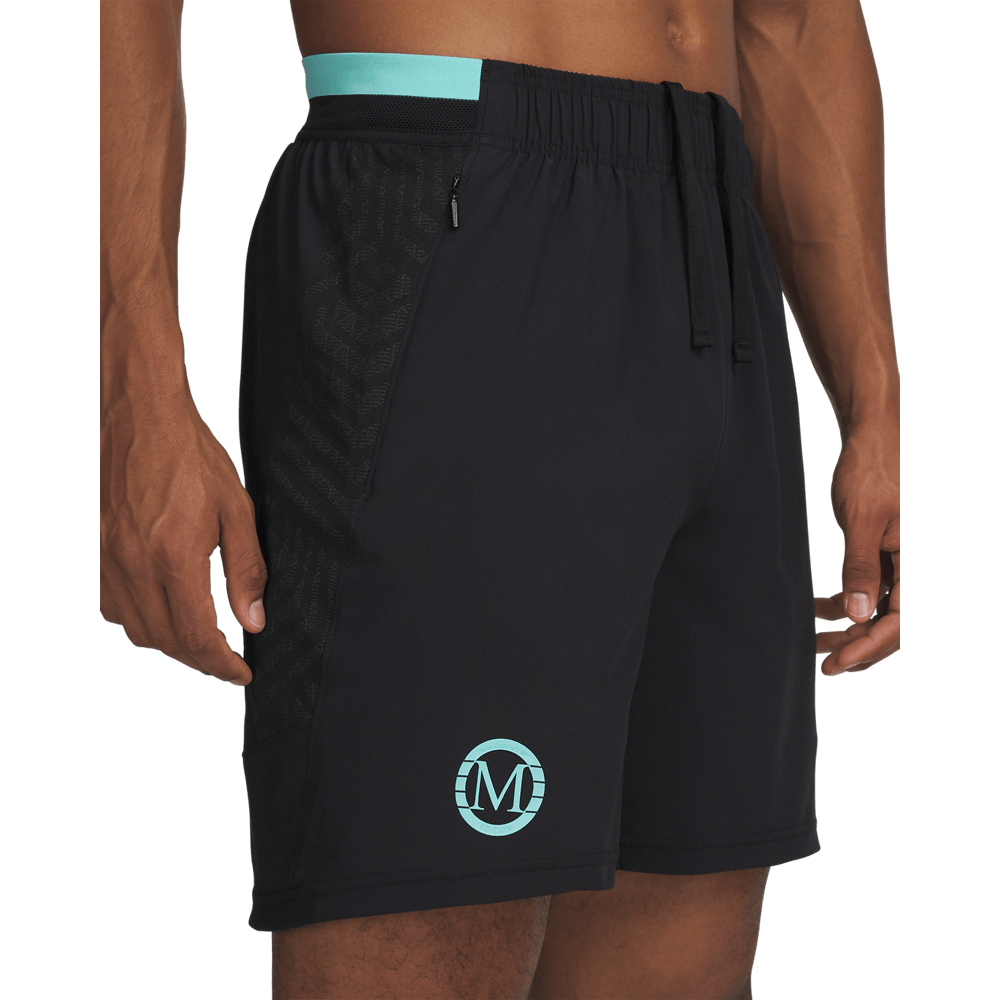 Short Fútbol Hombre Color Negro