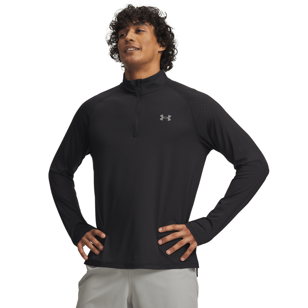 Buzo Running Hombre Color Negro