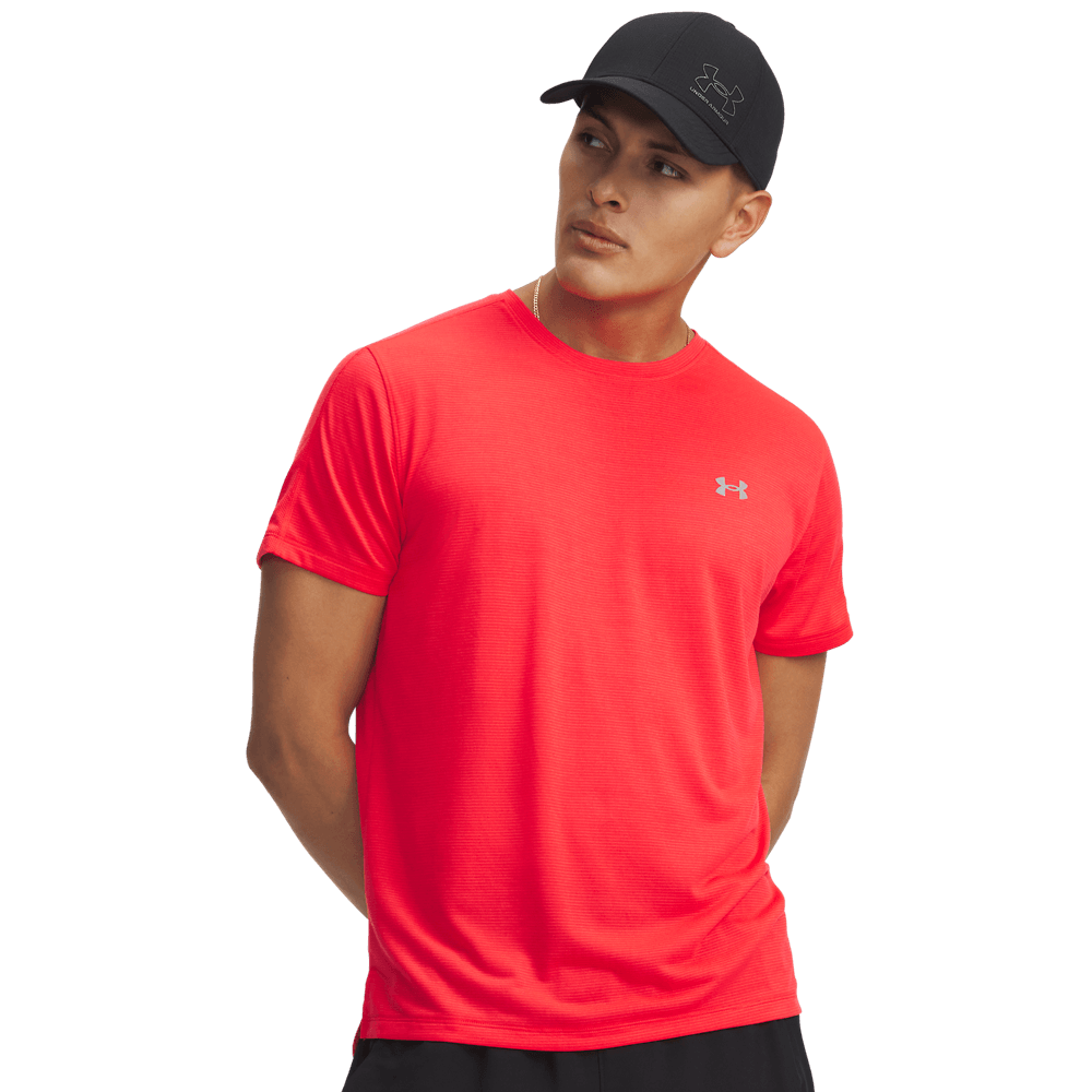 Camiseta Running Hombre Color Rojo