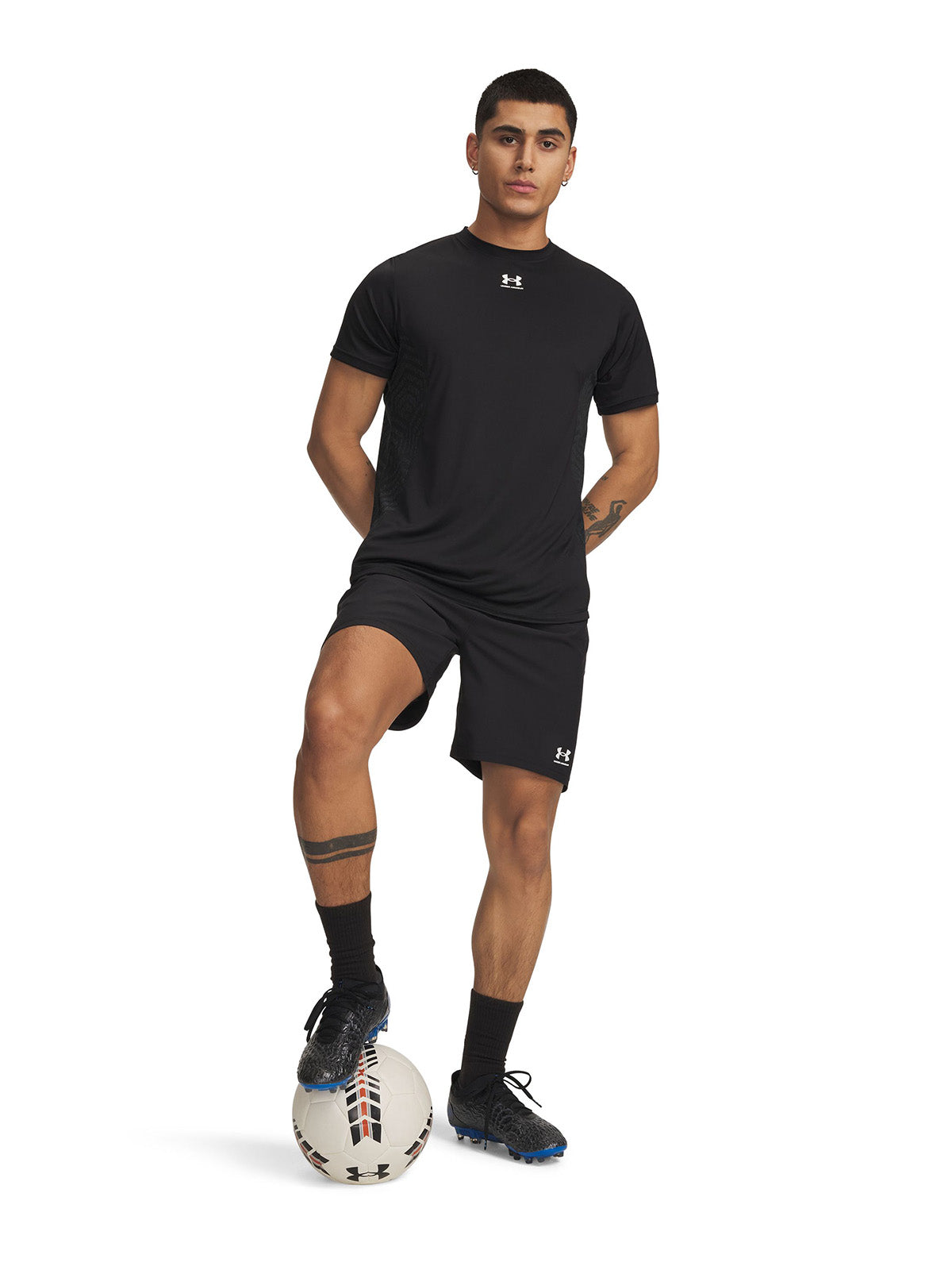 Shorts Team Sports Hombre Color Negro