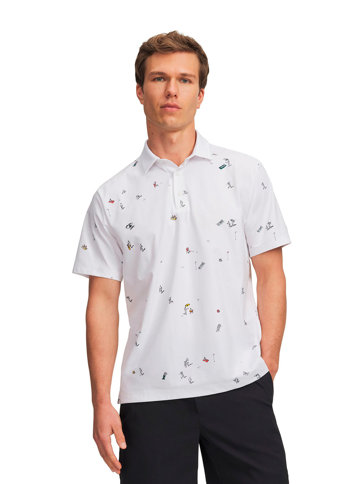 Camiseta Golf Hombre Color Blanco