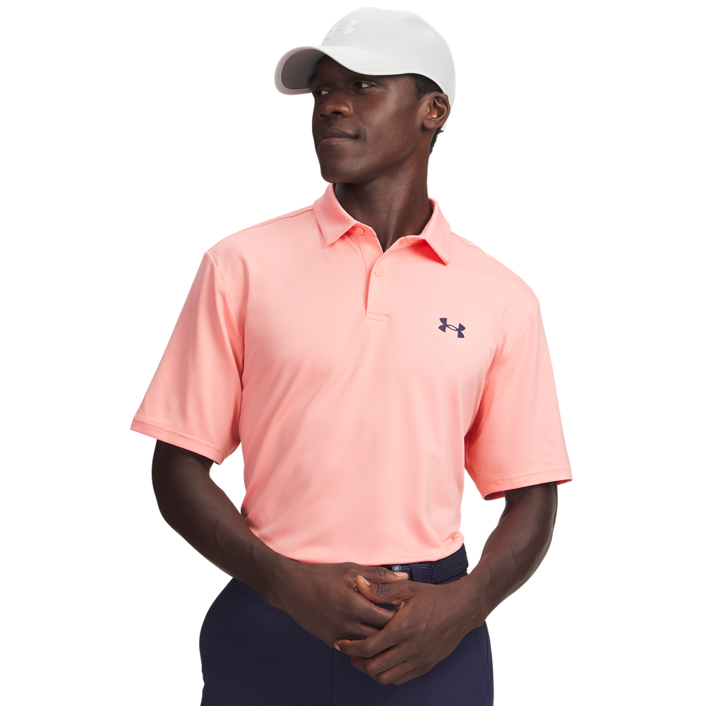 Camiseta Golf Hombre Color Rosado