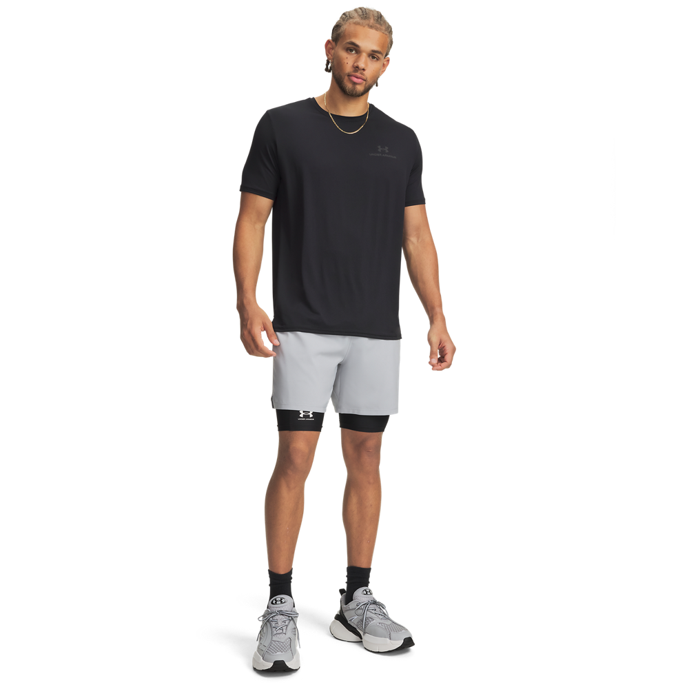 Shorts Training Hombre Color Gris-1