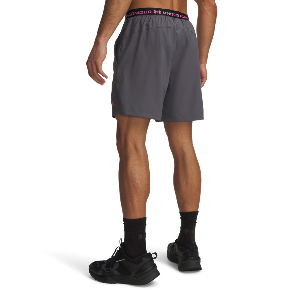 Shorts Training Hombre Color Gris-3
