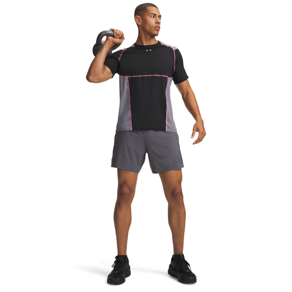 Shorts Training Hombre Color Gris-1