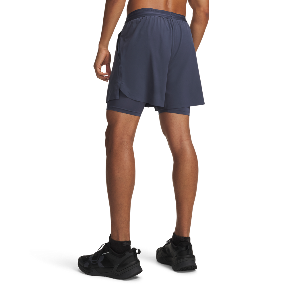 Shorts Training Hombre Color Gris-3