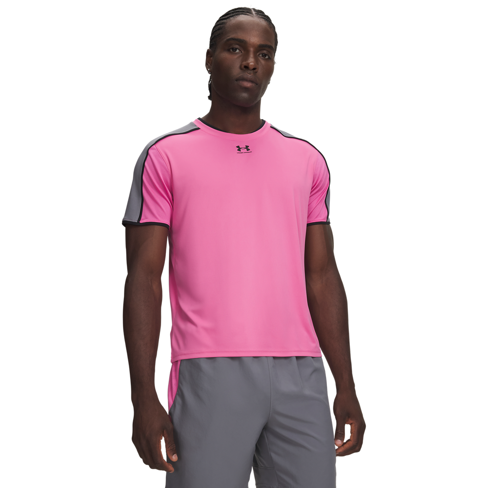 Camiseta de Compresión Team Sports Hombre Color Rosado-1
