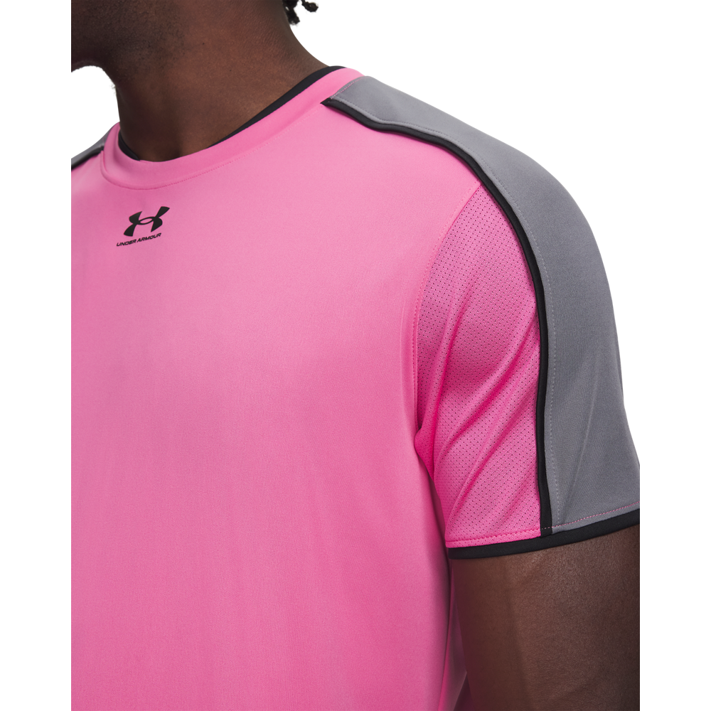 Camiseta de Compresión Team Sports Hombre Color Rosado-2