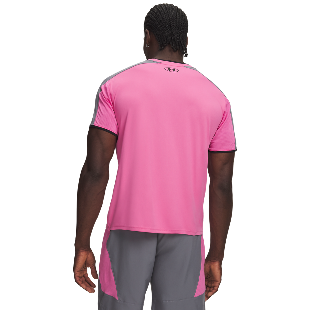 Camiseta de Compresión Team Sports Hombre Color Rosado-3